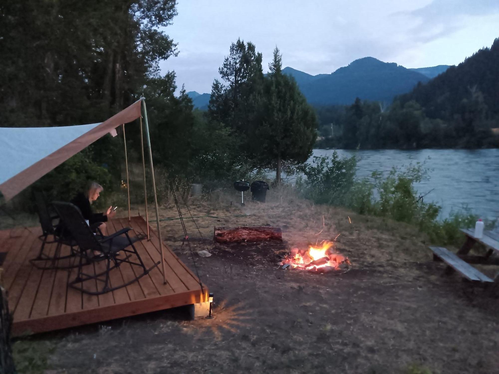 Snake River Glamping Irwin Bagian luar foto